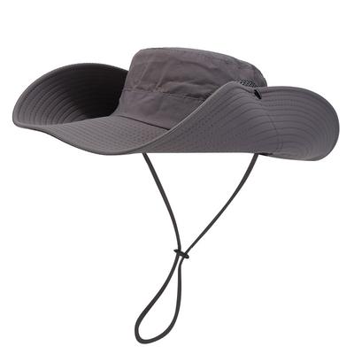 Cowboy Hat for Men and Women, Summer Outdoor Hiking and Camping, Waterproof Quick Drying Fisherman Hat, Japanese Sun Shading and Sun Protection Hat