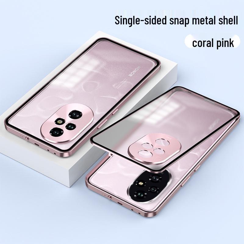 Honor X50gt Magic7Pro Anti-Fall Metal Frame Snap-On Phone Case