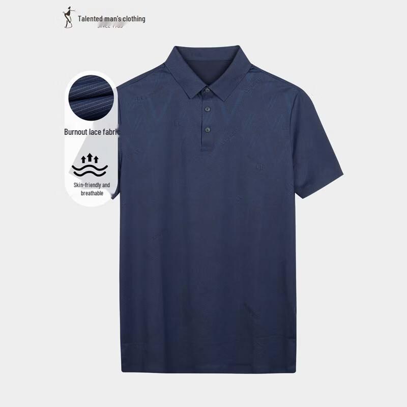 Men s Printed Short Sleeve Polo Shirt 54