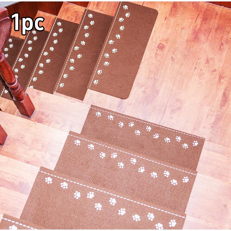 Luminous Self-Adhesive Stair Sticker Treads Non-Slip Glow In Dark Step Mats with TPR Backing for Indoor Wooden Tile Stairs