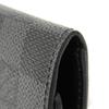 Used 12564 Multicles 6 N62662 7949 Old Model Logo Black Gray 6-Row Black Damier Graphite Noir Men's from Japan AUTHENTIC