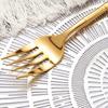 Stainless Steel Dinner Serving Fork,Mirror Polished Table Fork,1 Piece Salad Fork,Cutlery for Home Kitchen Cafe Restaurant