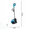 21V Cordless Snow Sweeper, Brushless Motor, Telescopic Handle, 12” Width