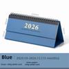 2026 Desktop Calendar 2026 Desktop Calendar Spiral Binding Checklist Planner  School Stationery
