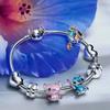 Tree Spirit Cheshire Cat Stitch Bead Giant Dumbo charms plata de ley 925 original Fit Bracelet DIY Jewelry Making Women's Gift