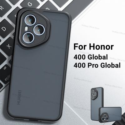 Für Honor 400 Pro Global Hülle Honor 400 Pro Global Abdeckung Luxus Matt PC + TPU Stoßfest Schutz Handyhülle Honor 400 Pro