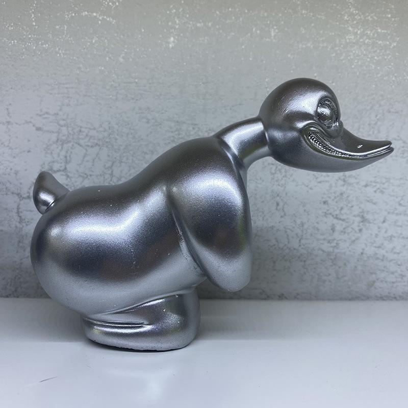 Das Design und die Dekoration der Duck Savage Duck Autoornamente und Dekorationsartikel für den Haus-Hof sind kraftvoll und imposant