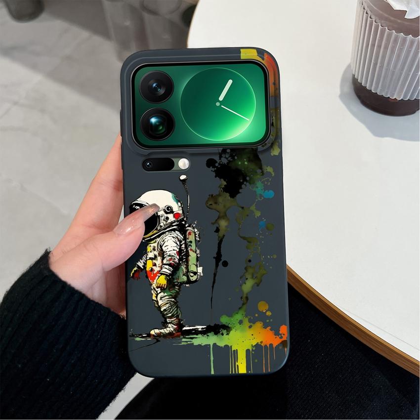 Für Xiaomi 17 Pro Max 15T Poco M7 Plus F8 Ultra 5G Stoßfeste Hülle Verspieltes Jungen Mädchen Muster Weiche Flüssigsilikon Handyhülle Für Xiaomi Bumper Shell