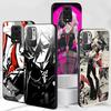 Boothill Galaxy Ranger Case for Xiaomi Redmi 10A 10C 9C 12C 9A 9i 10 12 9 Prime 9T K40 Pro Black Soft TPU Mobile Phone Bag Cover