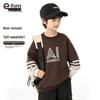 Little Elephant Hamm Boys' Spring Autumn Long Sleeve Round Neck Sweatshirt
