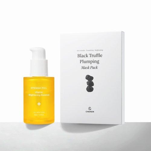 

Cherem Moisture Whitening 2-piece Set (Vitamin Essence 30ml + Black Truffle Mask Pack 5)_636891
