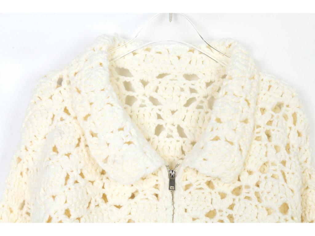Women's Korean Cable Knit Loose Cardigan - Turn-Down Collar, Hand-Knitted, Soft Autumn Sweater