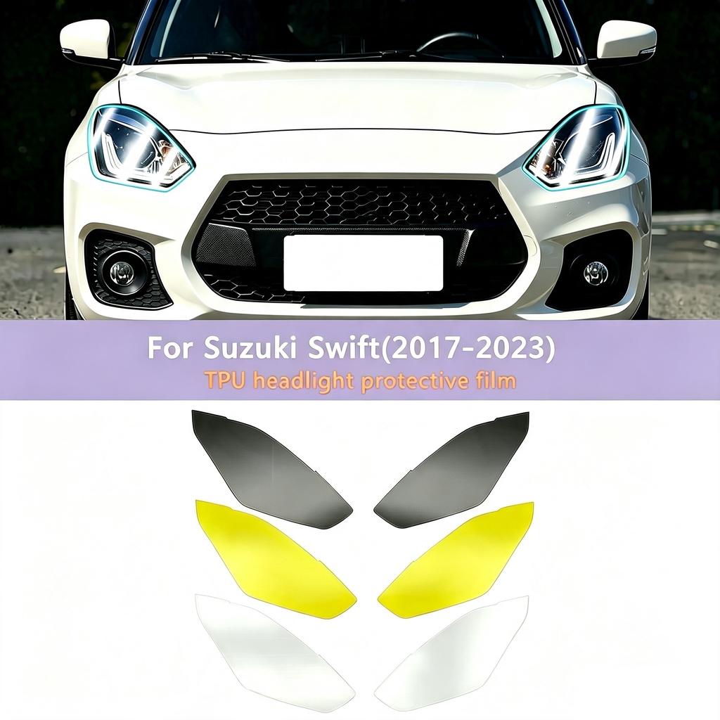 For Suzuki Swift 2017-2023 Car Headlight TPU Transparent Protection Film Paint PPF Anti-scratch Protection FilmGood product