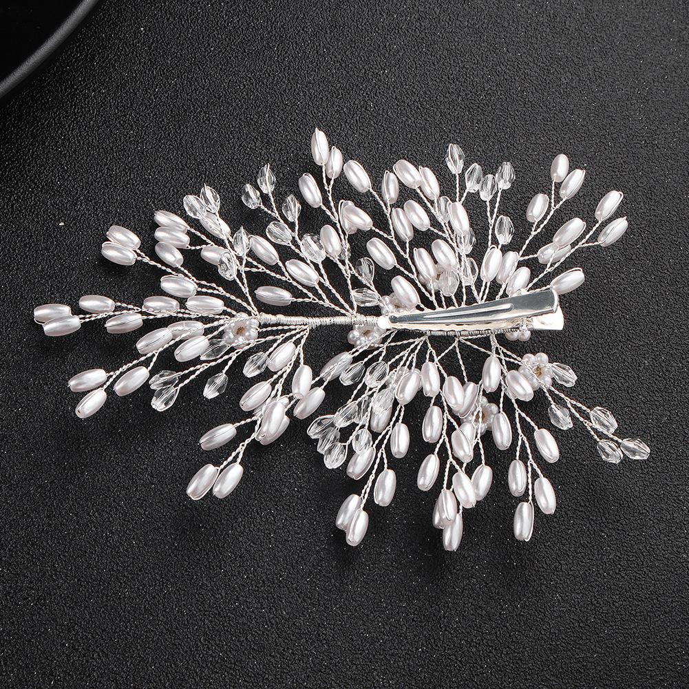 Korean Version of Handmade Long Pearl Bridal Hairpins, International Station Bridal Hair Accessories, Pearl Hairpins Goods