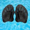 Hand Paddle Sturdy Anti Slip Swim Training Paddles Swimming Assistant Hand Fins for Teenagers Beginners Black
