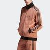Adidas Originals Americana Vintage Series Logo Embroidery Side Stripe Jacket Men Jackets Rock-Layer-Brown HS2081