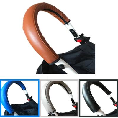 Kinderwagen Handvat PU Leer Duwstoel Armleuning Hoes Beschermhoes Voor babyyoya yoya yoyo Kinderwagen Kinderwagen Accessoires