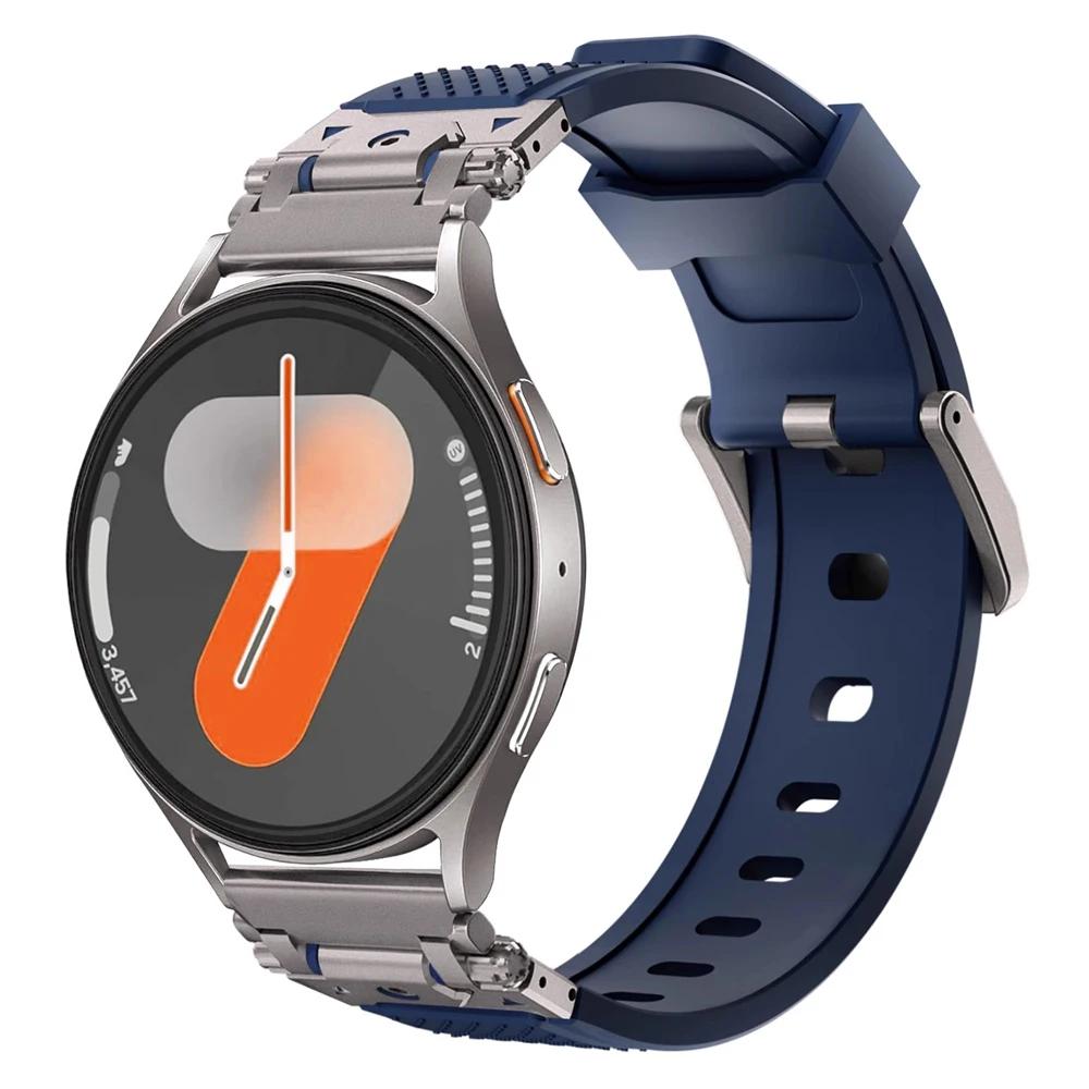 20mm 22mm Silicone Strap for Huawei Watch GT5 Pro 46mm Sport Band for Samsung Galaxy 7 6 5 40/44mm Bracelet for Amazfit Active 2