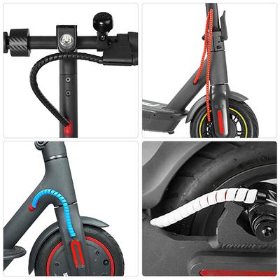 Scooter Fren Hattı Boru Sarma Kablo Koruyucu Elektrikli Scooter Hattı Renk Değişimi Boru Koruyucu