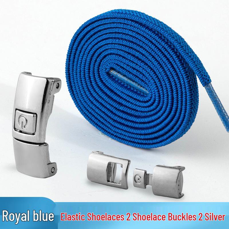 Mesh No-Tie Shoelaces with Interlock Buckle for Men & Women