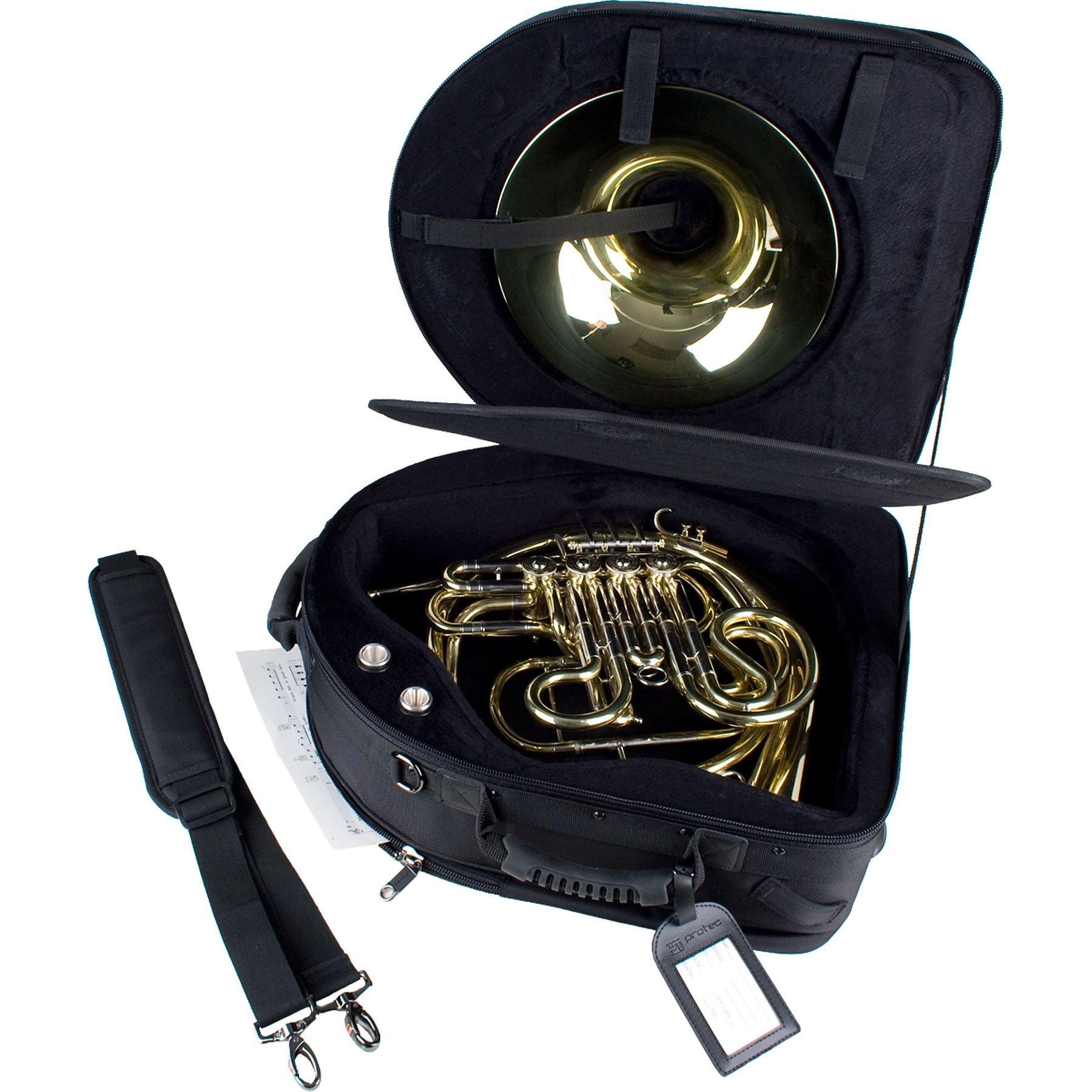 

PROTEC horn semi-hard case PB316SB black