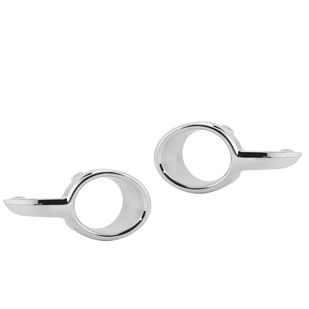 Fog Light Cover Chrome Plating High Strength ABS Plastic Front Bumper Fog Lamp Bezel for 208 2012‑20