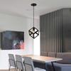 Geometric Vintage Geometry Pendant Light Industrial Retro Metal Hanging Lamp E27 Base Lighting Fixture Indoor Decoration Hot