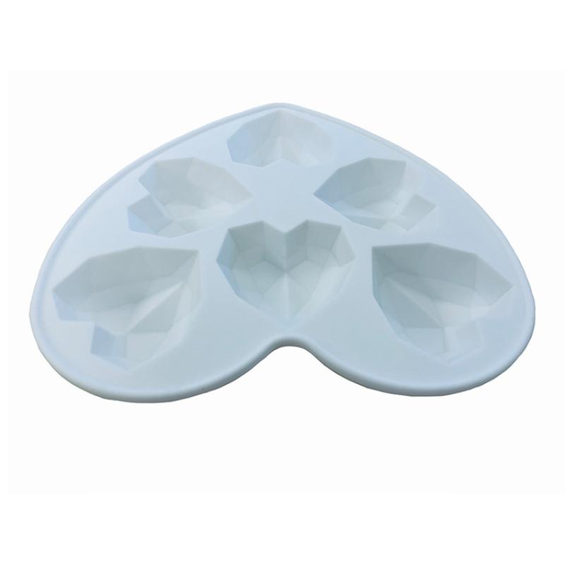 

Силиконовые формы для выпечки с бриллиантами Love, набор форм для букв и цифр 1/6/8, полость для мусса в форме сердца, кондитерский торт, шоколадное мыло, форма для свечей