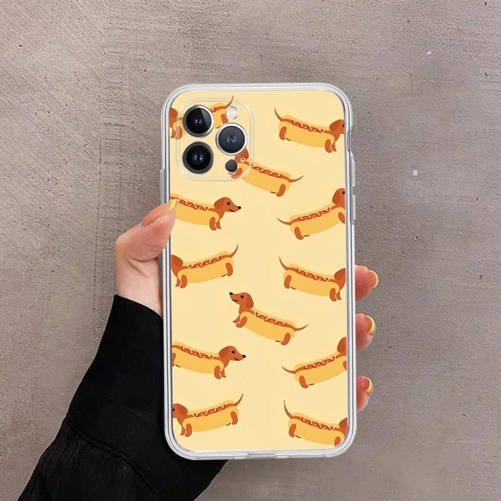 Dachshund Dog Phone Case For iPhone 14 11 12 13 Mini Pro XS Max Cover 6 7 8 Plus X XR SE 2020 Funda Shell