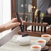 Walnut Tea Ceremony Six Gentlemen Set Kung Fu Tea Set Supplies Household Tea Table Accessories Tea Making Tools