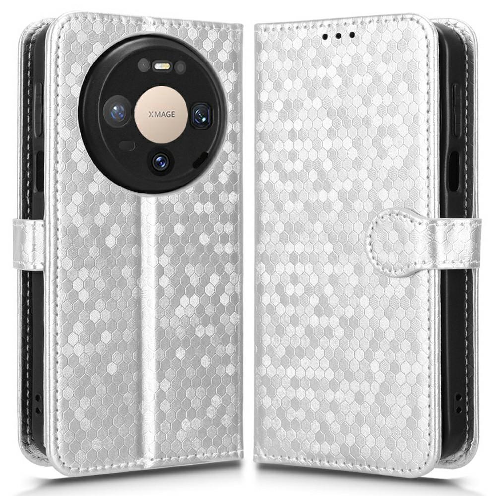 

Wallet Case For Huawei Mate 80 / Mate 80 Pro Dot Pattern Imprint PU Leather Phone Cover with Wrist Strap