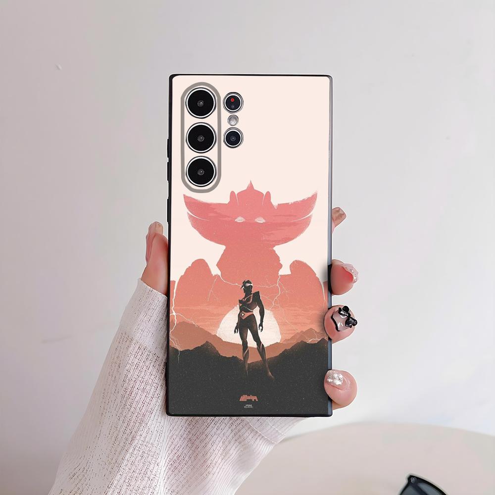 UFO cool R-Robot Grendizer Phone Case for Samsung S series s21 s22 s23 s24 s25 FE Plus Ultra TPU Soft to Skin-friendly case