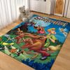 Scoobydoo Spooky Mystery Adventure Indoor Rug Nonslip Easyclean Carpet For Entryway Hallway Balcony Home Party Decor New Year Gift