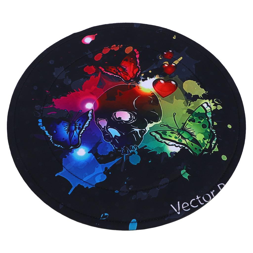 Bike Disc Brake Cover PP5 Fabric Disc Brake Wash Cover Protect From Overspray Skull Pattern for