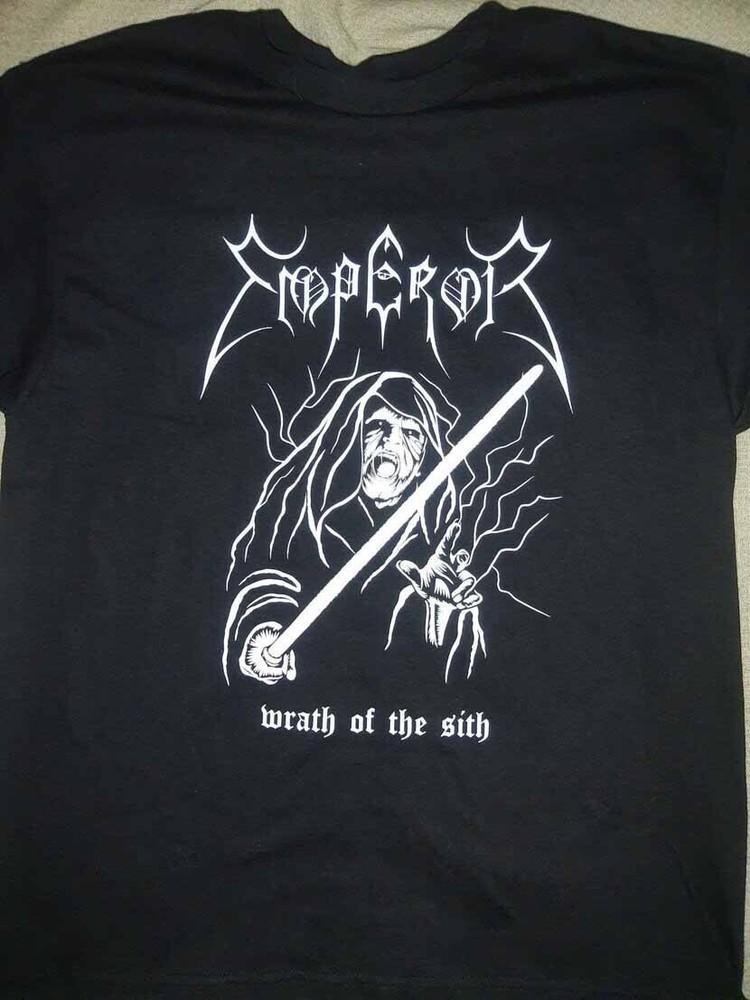 Футболка с изображением Императора Ситхов  Гнев Ситхов  Классическая Черная Унисекс S-5XL JU393 Унисекс Футболка XXXXL