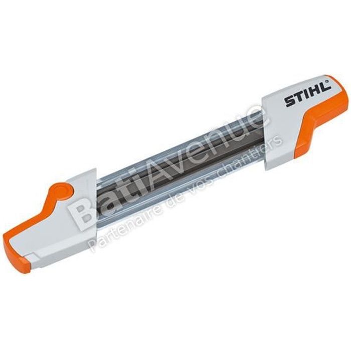 STIHL- Porte Lime 2-en-1, Pour Chaine , 3/8- …
