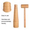2pcs   Set Wooden Mandrel Sizer Jewelry Making Adjust Bangle Sizing Measurement Stick Hammer Tool Set