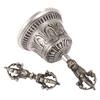 Handcrafted Tibetan Buddhist Temple Meditation Singing Bell with Dorje Vajra Buddhism Practice