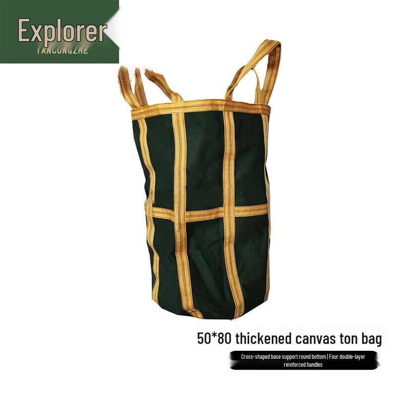 Heavy-Duty Canvas Ton Lifting Bag