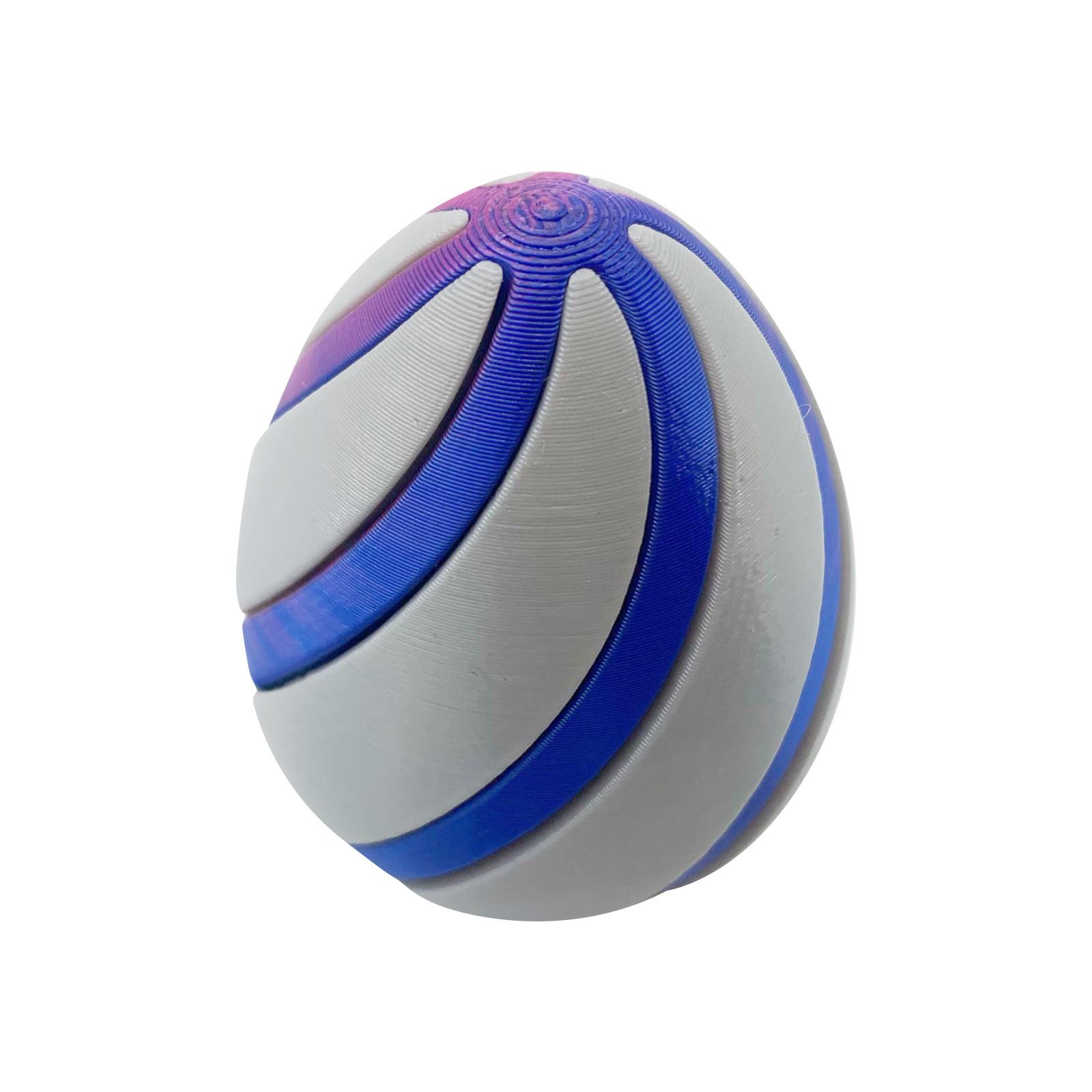 

3D-печатные детские игрушки-головоломки в форме яйца для снятия стресса, креативные украшения ручной работы One Size