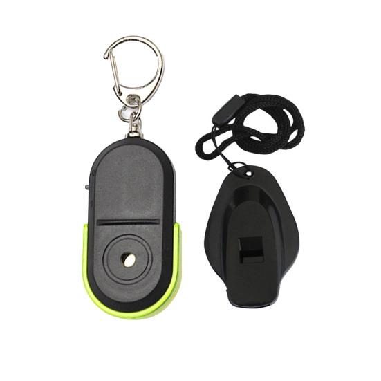 Fluier localizator chei cu senzor audio Găsire ușoară a cheilor Echipament anti-pierdere Duritate ridicată Lumină de noapte Localizator chei