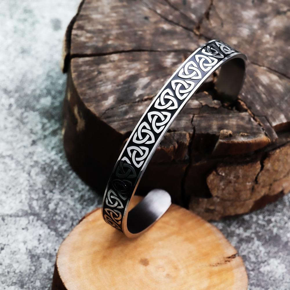 Viking Rune Bracelet For Men Norse Mythology Inspired Jewelry