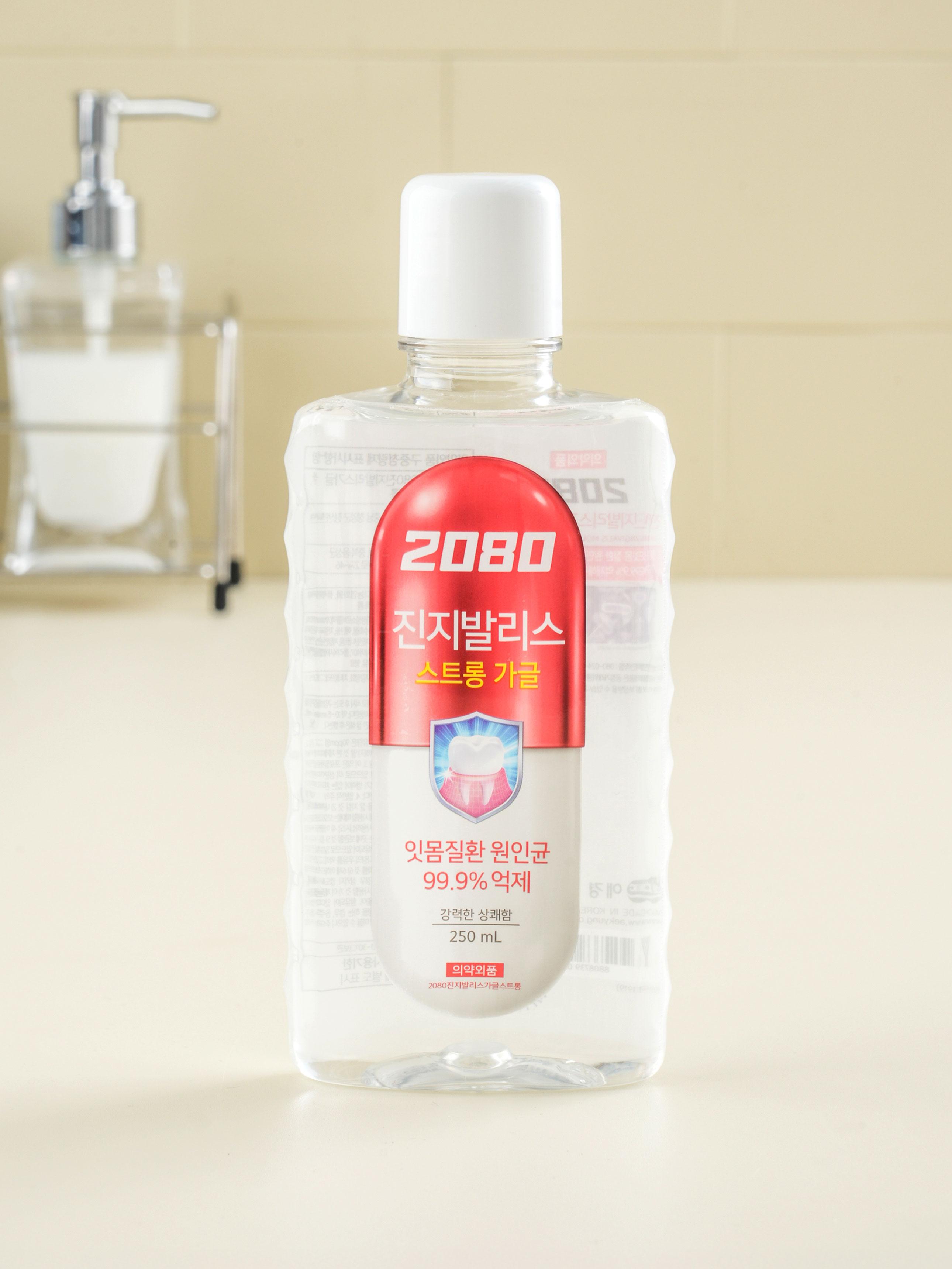 2080 Jinjivalis Strong Mouthwash 250ml 1ea