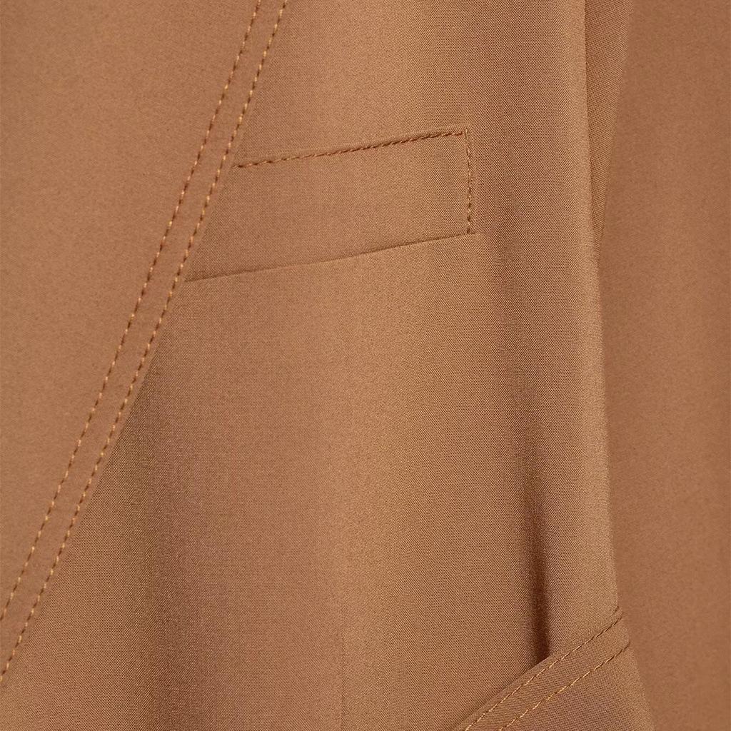 TAOP&ZA Women's Summer Commuting Suit: Belted Loose Jacket & Casual Pants 2010735