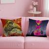 animated series Love Death Robots Cushion Cover Soft  EasyWash Pillow Case  Versatile for Couch Bed Travel and Office
