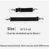 2Pcs Motorcycle Bike Stirrup Pants Clips Leg Boot Elastic Adjustable Straps Elastic Boot Straps Trouser Pant Ends Clip for Motor Riding