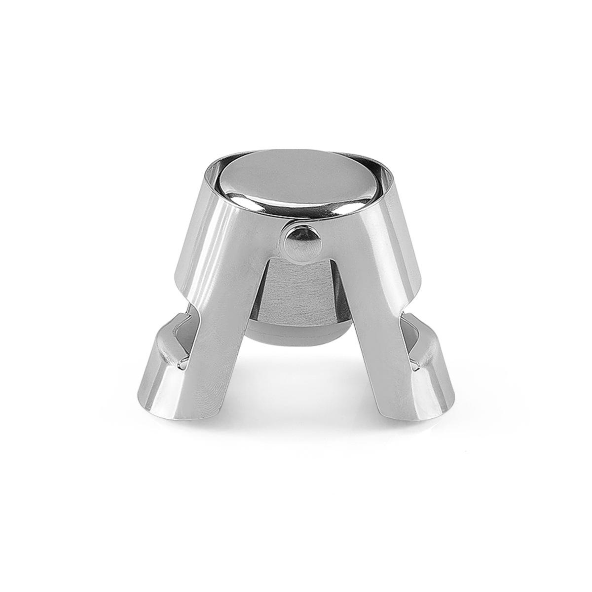 

Портативные нержавеющие защелки для бутылок шампанского, игристого вина, пробка-герметик для вина, пробка для ликера, крышка для бутылки красного вина серебряный