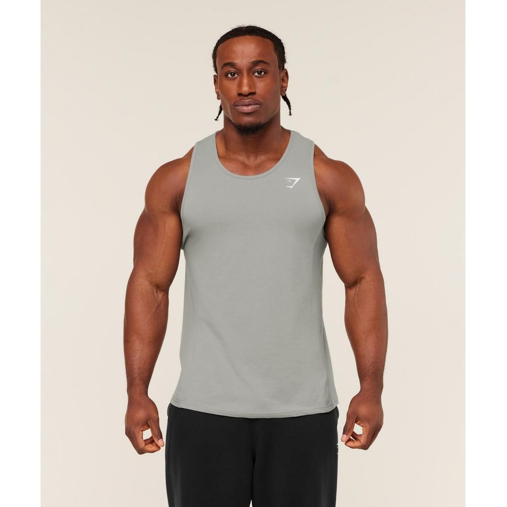 Gymshark Critical Tank Smokey Grey A2a1e Gb7r