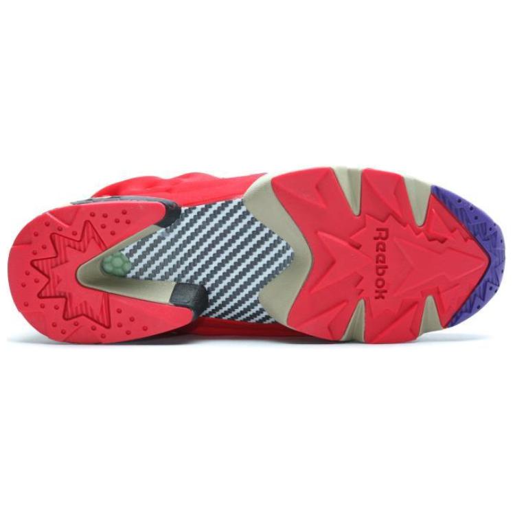 Reebok Teenage Mutant Ninja Turtles X InstaPump Fury OG Villains Pack - Bebop Unisex Sneakers Red Smokey-Acid Scarlet AR1446