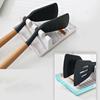 1Pcspatula Rack Pot Lid Rack Shelves Counter Top Shovel Spoon Shelf Soup Spoon Pad Put Soup Spoon Chopsticks Holder